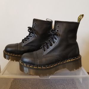 Dr. Martens made in England platform boots